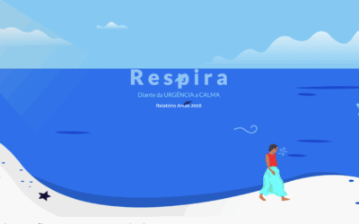 Respira. Diante da URGÊNCIA a CALMA. Relatório Anual 2018