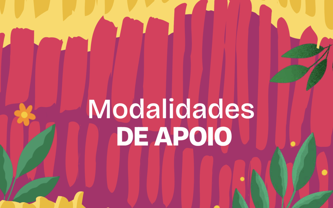 Modalidades de apoio